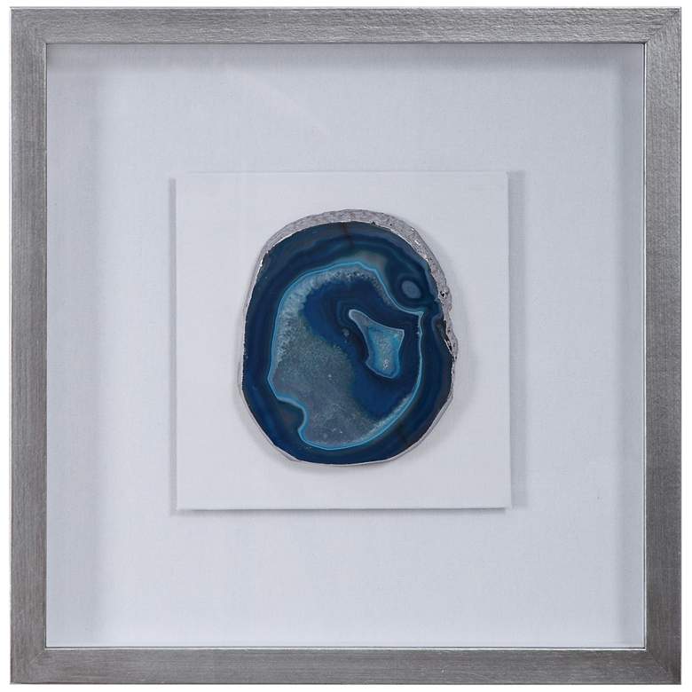 Image 2 Uttermost Kalia 19 3/4 inch Square Agate Shadow Box Wall Art