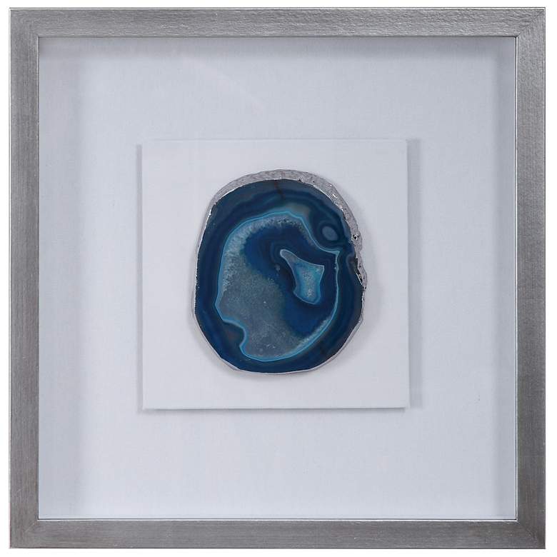 Image 2 Uttermost Kalia 19 3/4" Square Agate Shadow Box Wall Art