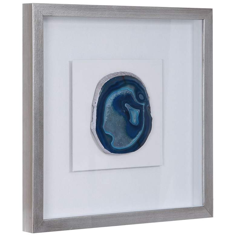 Image 3 Uttermost Kalia 19 3/4 inch Square Agate Shadow Box Wall Art more views