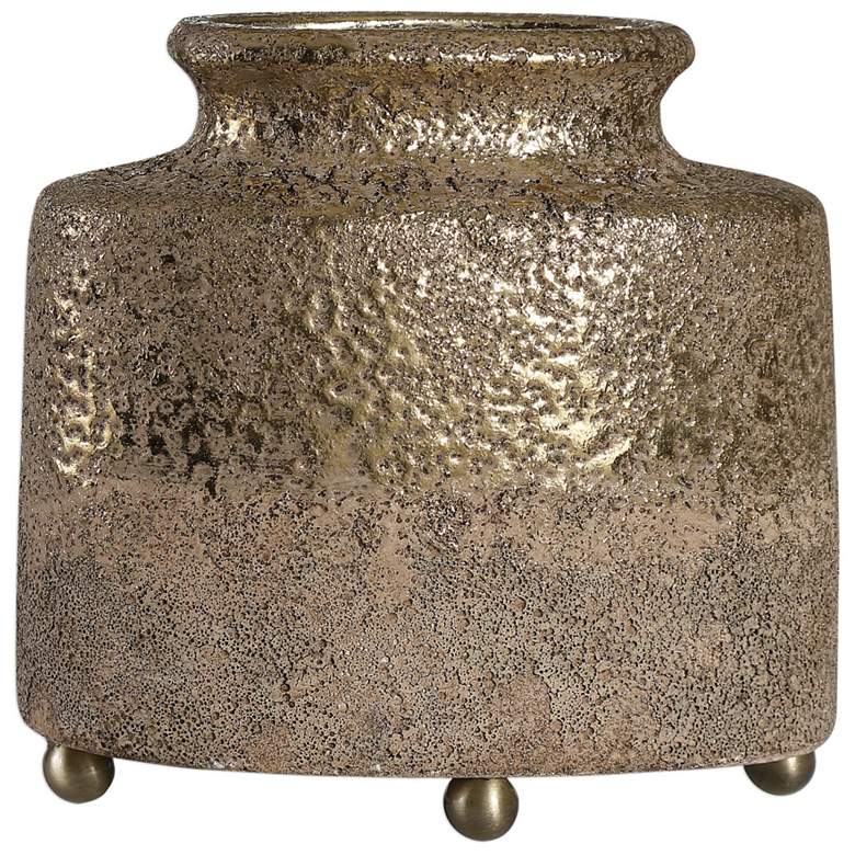 Image 5 Uttermost Kallie Metallic Golden Decorative Vases Set of 3 more views