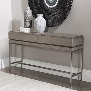 Uttermost Rora 52W Natural Woven Banana Plant Console Table