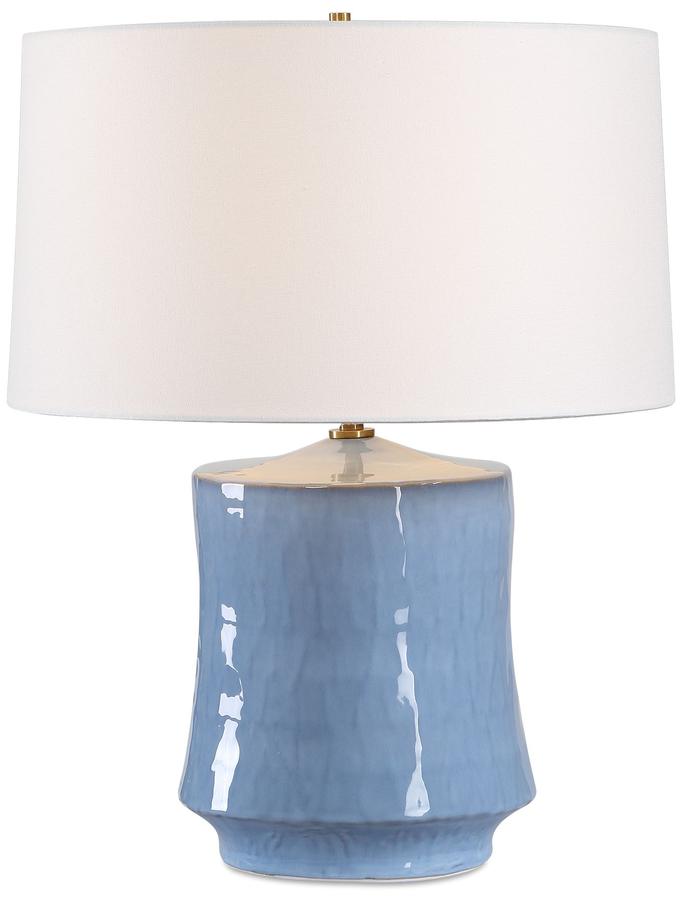 Uttermost Kamara 23" Powder Blue Ceramic Table Lamp