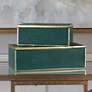 1_Uttermost Karis Emerald Green Decorative Boxes Set of 2
