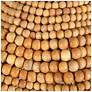 6_Uttermost Kauri 18" Wide 1 Lt Natural Wood Bead Pendant more views