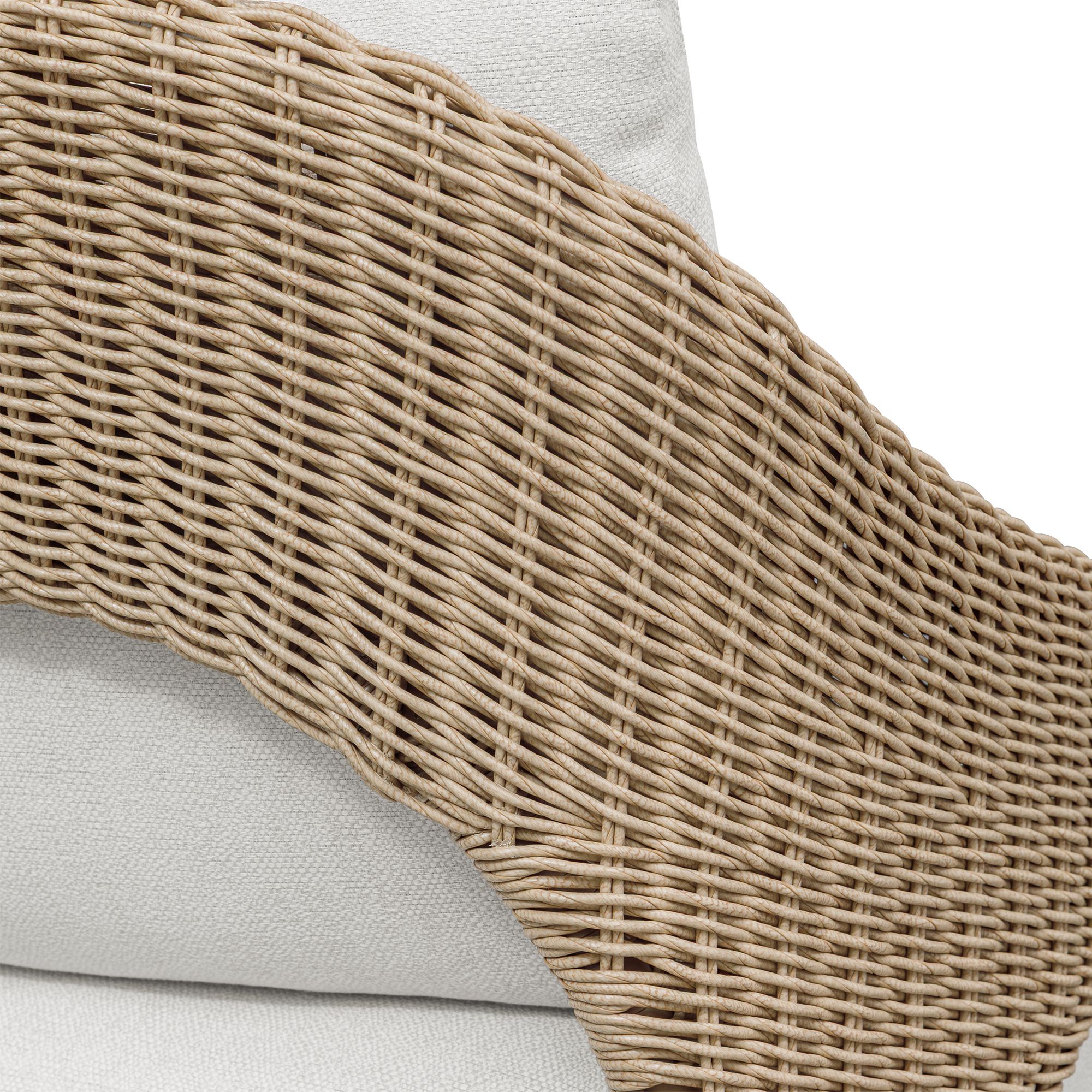 Uttermost Kavali Natural Wrapped Outdoor Lounge Chair