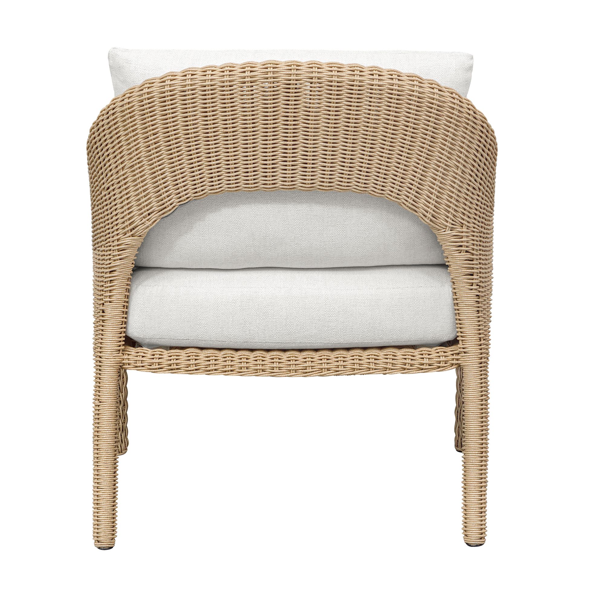 Uttermost Kavali Natural Wrapped Outdoor Lounge Chair