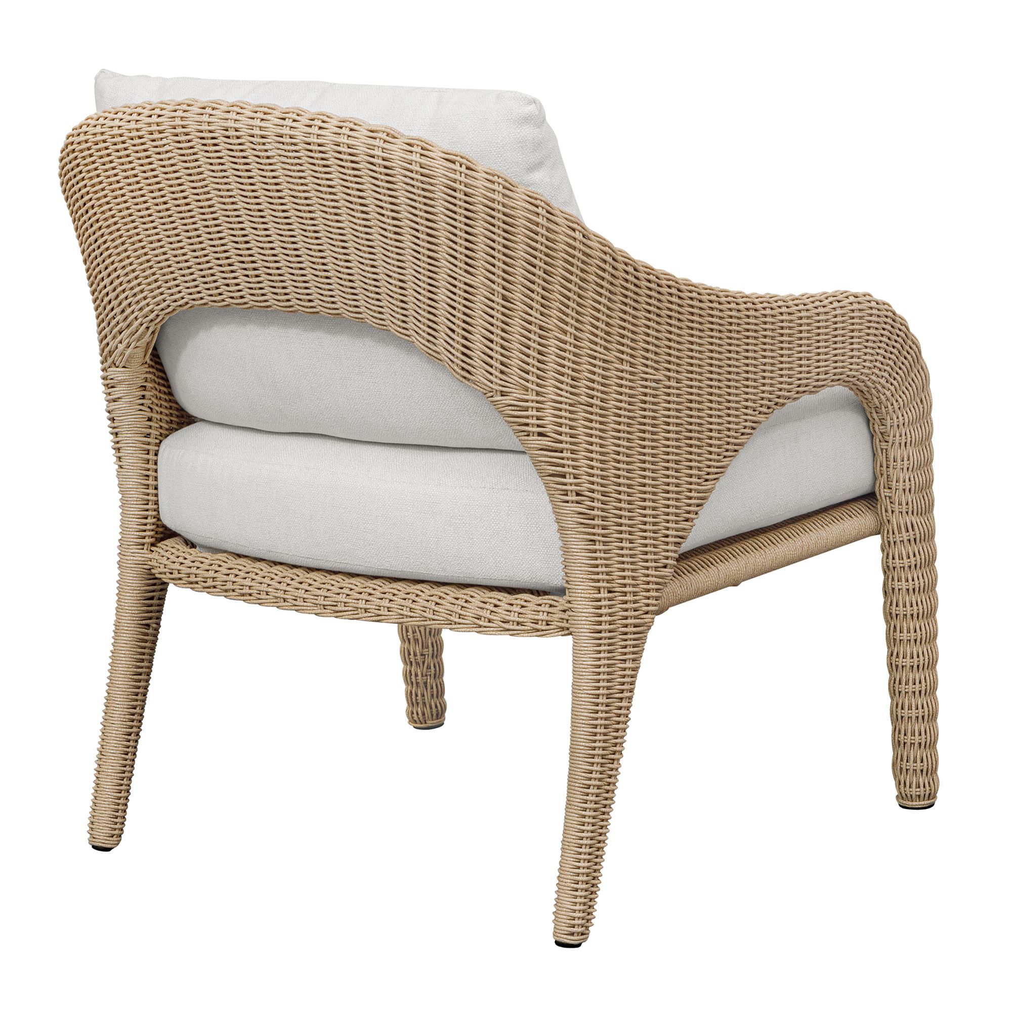 Uttermost Kavali Natural Wrapped Outdoor Lounge Chair