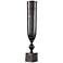 Uttermost Kaylie 21" High Black Nickel Metal Decorative Vase