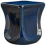 2_Uttermost Kaz 18 1/4" H x 15" W Deep Blue Outdoor Garden Stool