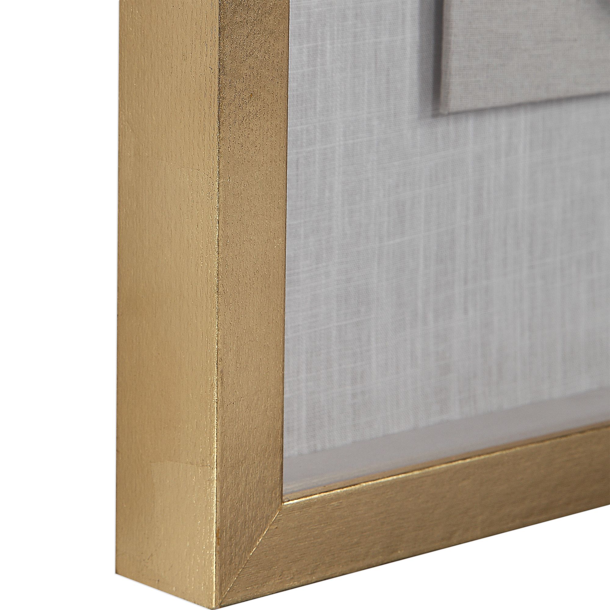 Uttermost Keeva 19 3/4" Square Shadow Box Framed Wall Art