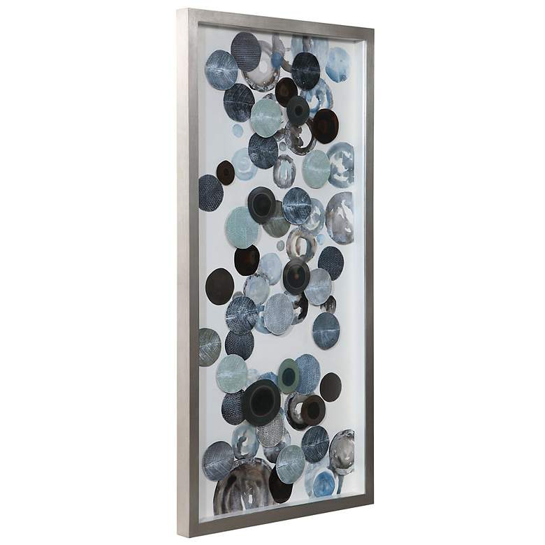 Image 3 Uttermost Kella 58 1/2"W Shadow Box Framed Metal Wall Art more views