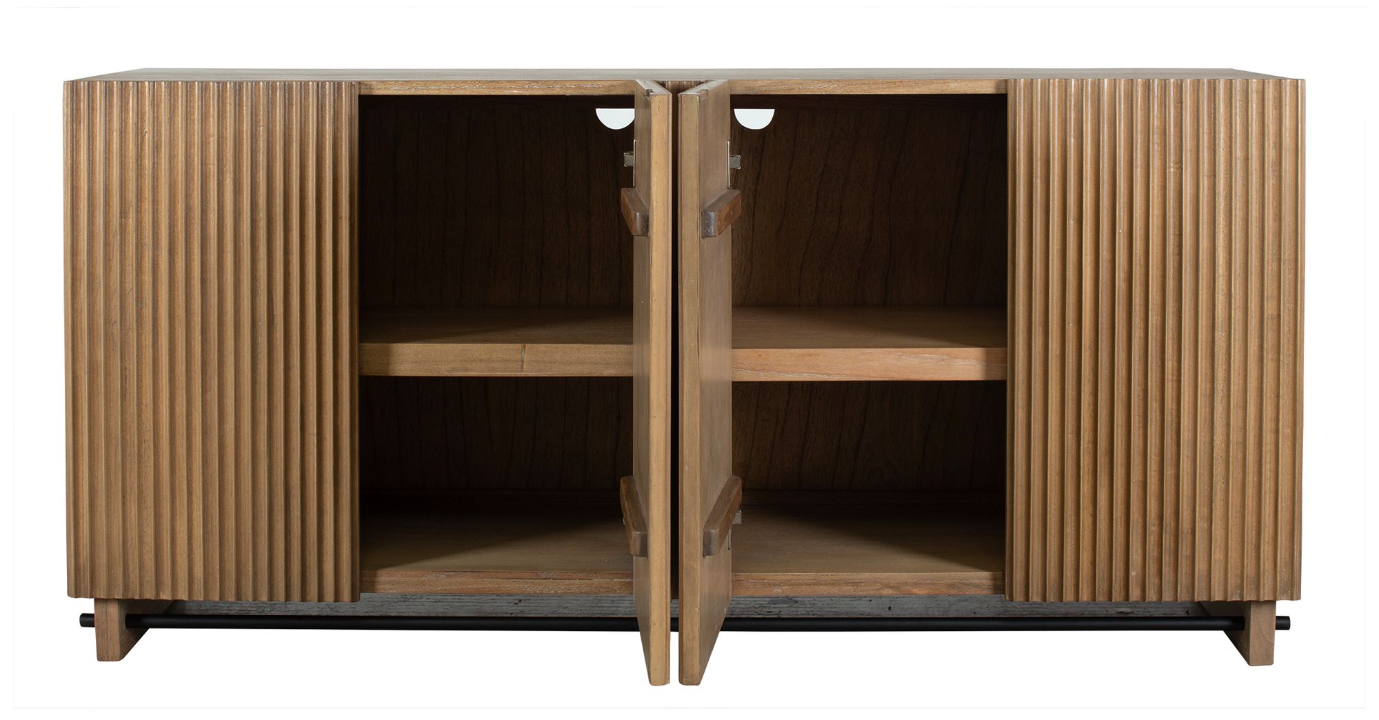 Uttermost Kellem 64" Wide 4 Door Cabinet