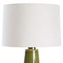 5_Uttermost Kelley 28 3/4" High Modern Moss Green Ceramic Table Lamp more views