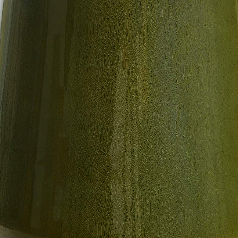 Image 6 Uttermost Kelley 28 3/4" High Modern Moss Green Ceramic Table Lamp more views