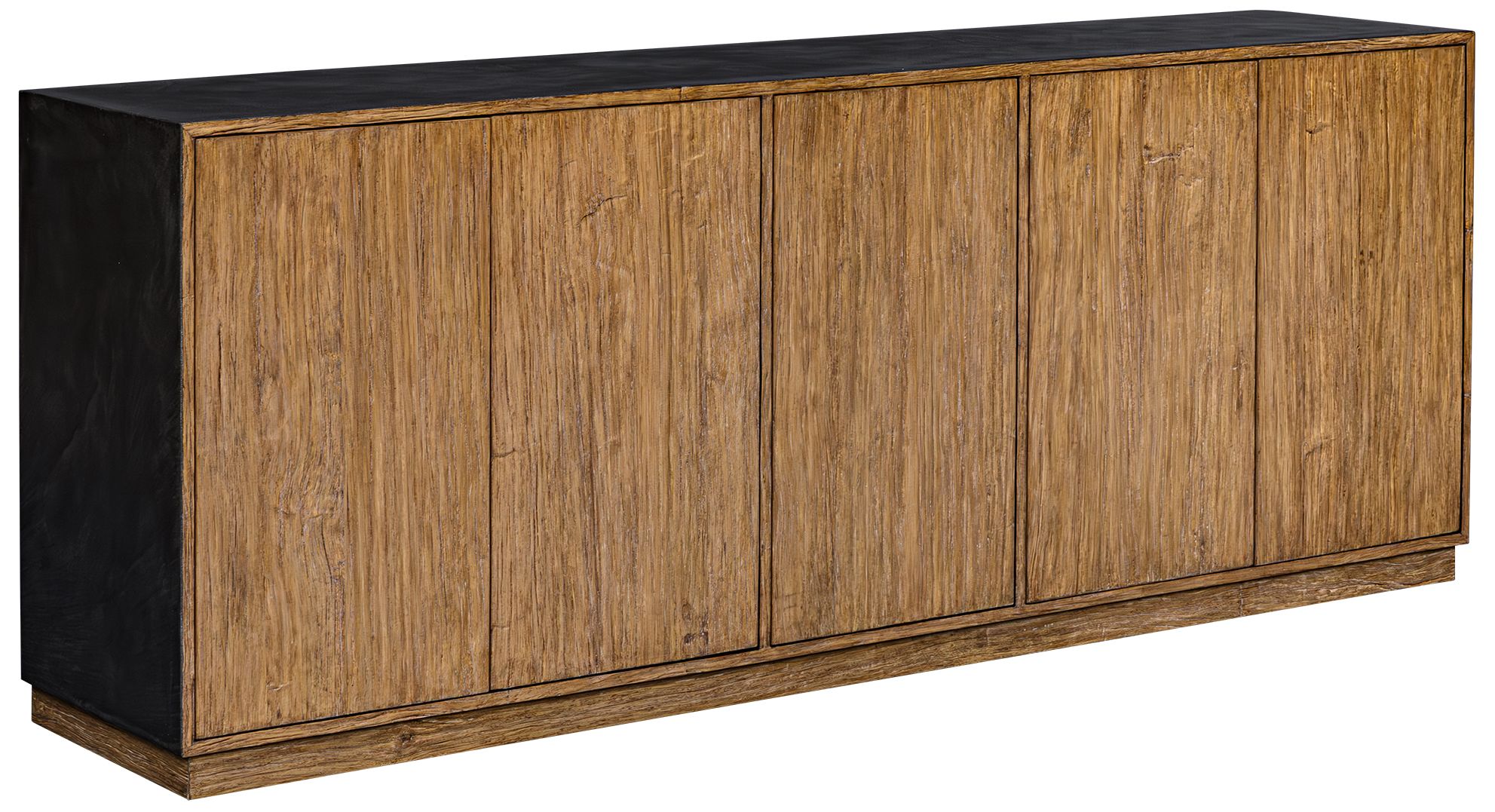 Image 2 Uttermost Kelvin 5 Door Wood Cabinet more views