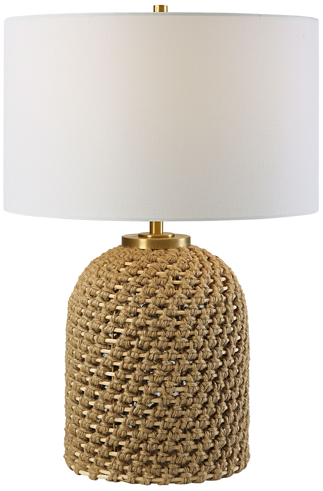 Image 2 Uttermost Kendari 24 3/4" High Knotted Rope Table Lamp