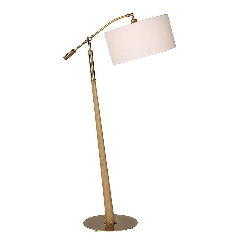 Image 2 Uttermost Kennett 62" Adjustable Shade Arm Floor Lamp