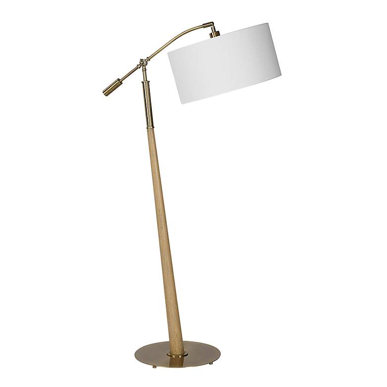 Image 4 Uttermost Kennett 62" Adjustable Shade Arm Floor Lamp more views