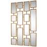Uttermost Kennon Antiqued Gold Leaf 32" x 48" Wall Mirror