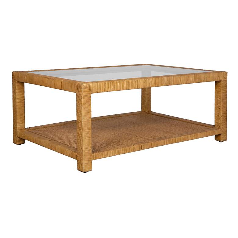Image 2 Uttermost Kensing 42" Wide Natural Coffee Table