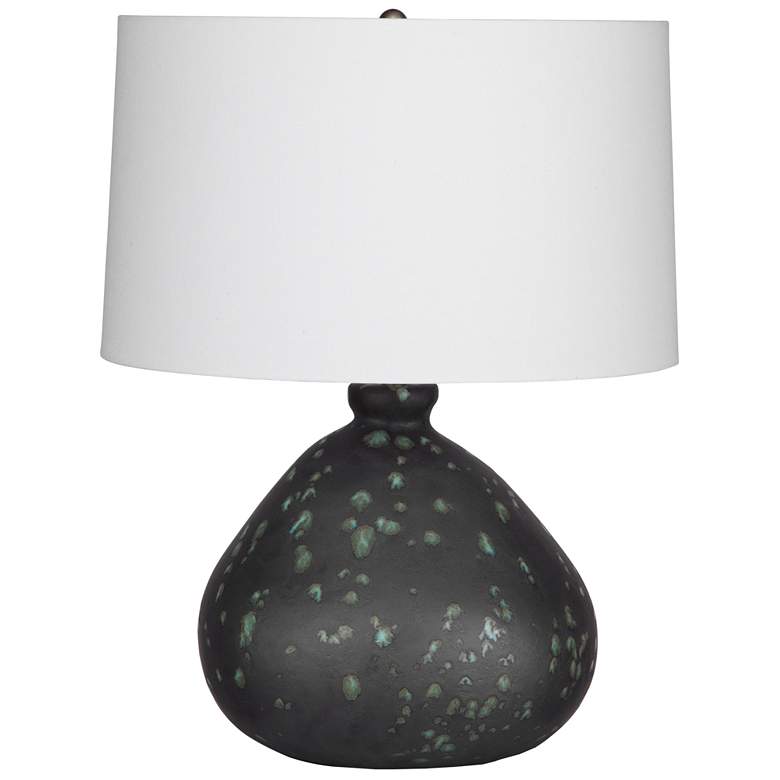 Image 1 Uttermost Killarney 23 1/4" Emerald Green Ceramic Table Lamp