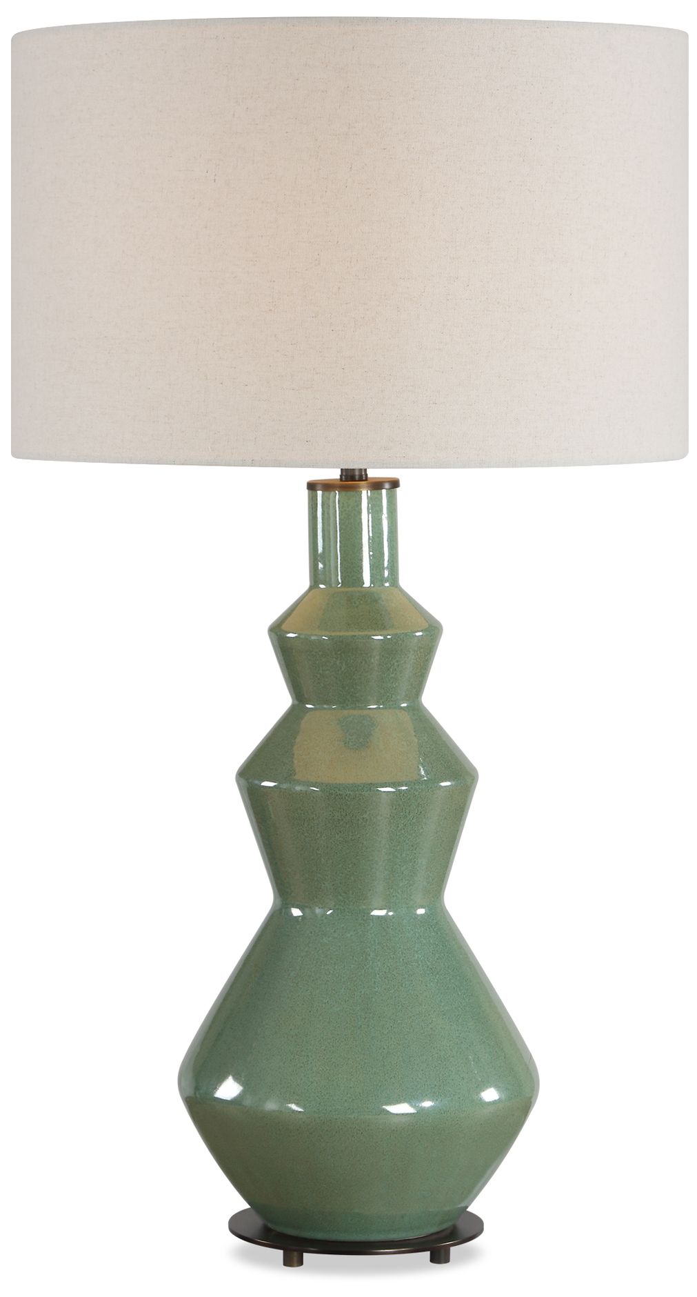 Uttermost Kitley 29" Sage Green Ceramic Table Lamp