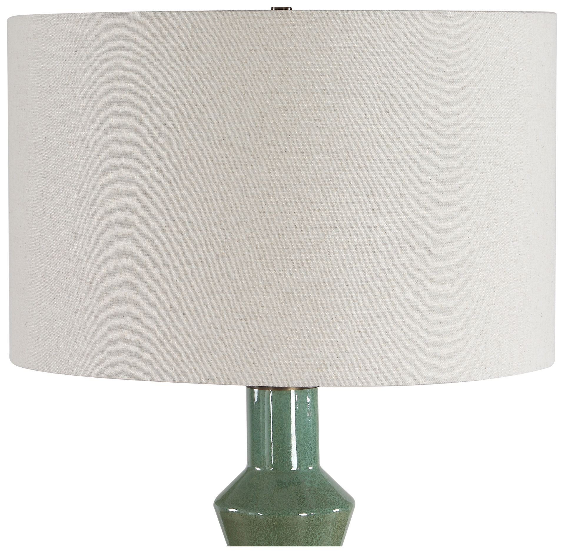 Image 4 Uttermost Kitley 29" Sage Green Ceramic Table Lamp more views