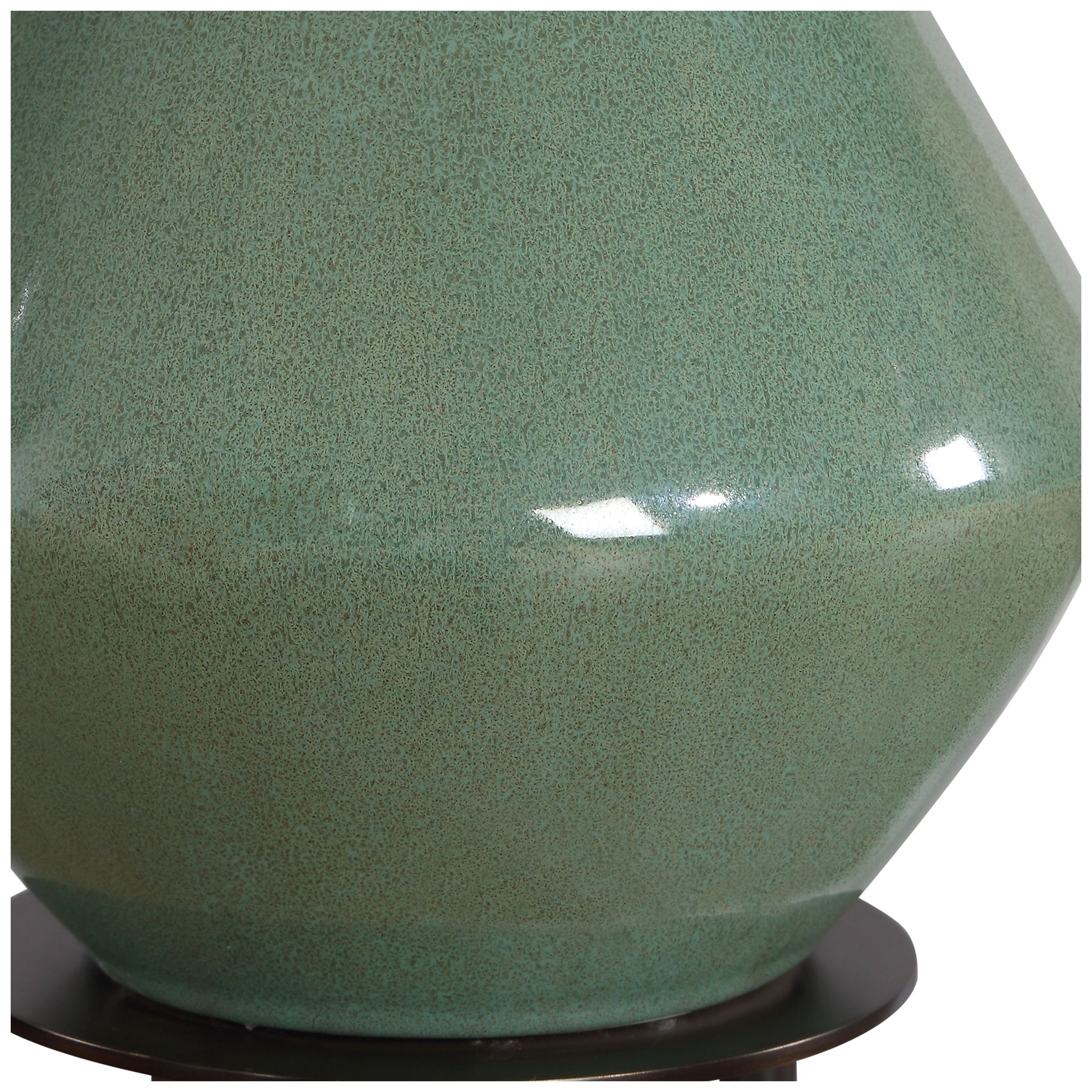 Image 5 Uttermost Kitley 29" Sage Green Ceramic Table Lamp more views