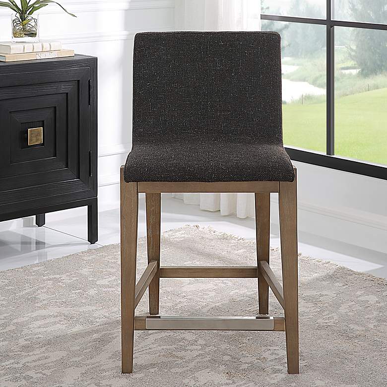 Image 3 Uttermost Klemens 26" Counter Stool more views