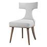 6_Uttermost Klismos Off-White Fabric Accent Chairs Set of 2 more views