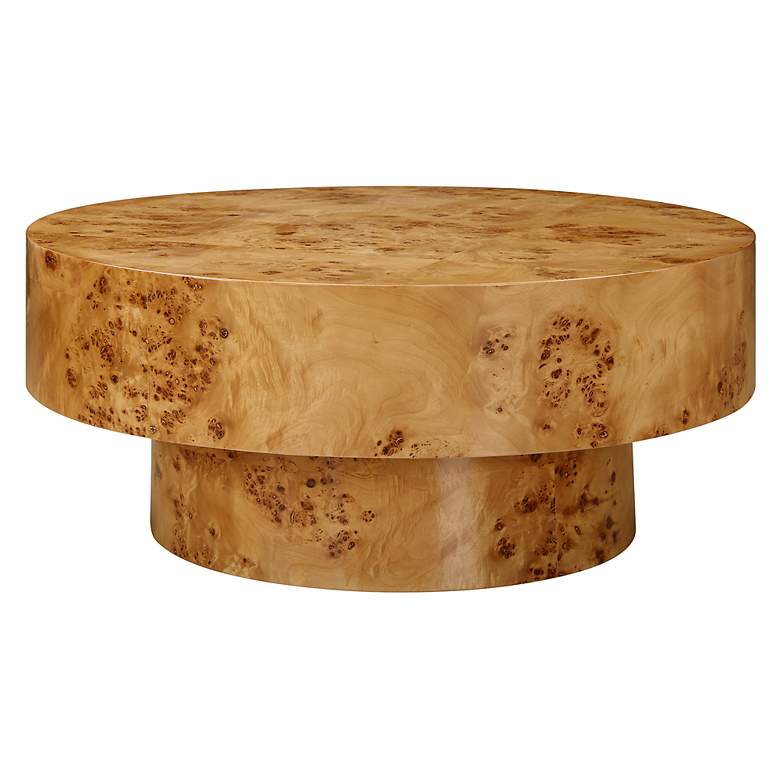 Image 2 Uttermost Knots 35 1/2" Round x 15 1/2" High Coffee Table