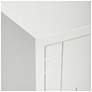 Uttermost Kohana 34 1/4"W Gloss White 2-Door Accent Cabinet 
