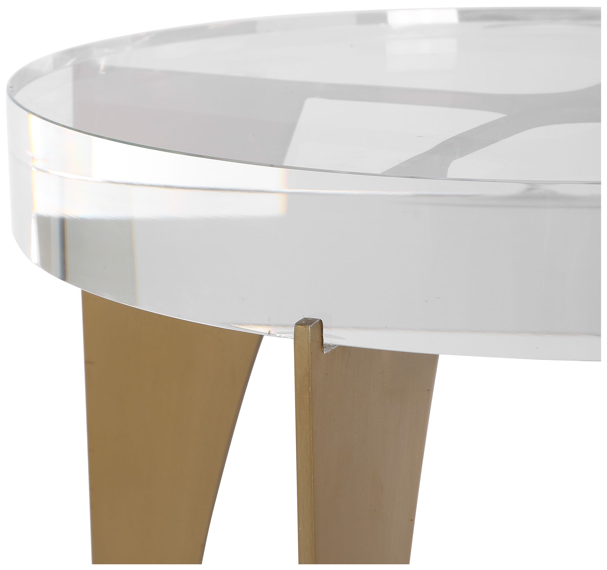 Image 6 Uttermost Kolkata 13 3/4" Wide Accent Table more views
