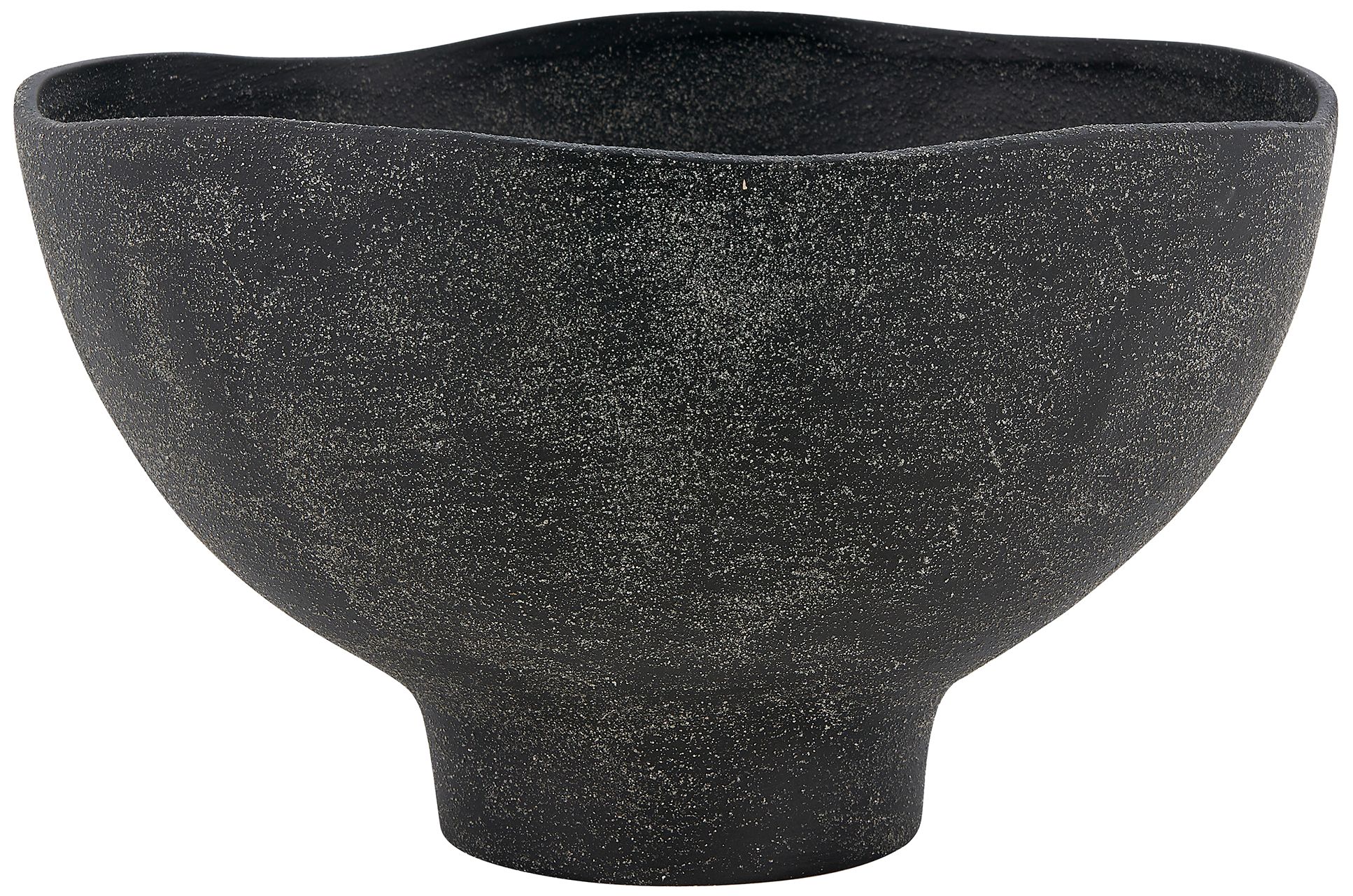 Image 6 Uttermost Komorebi 13" Wide Matte Black Outdoor Bowl more views