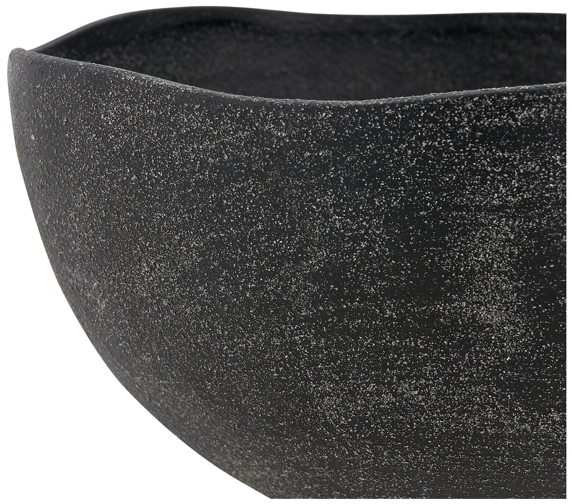 Image 7 Uttermost Komorebi 13" Wide Matte Black Outdoor Bowl more views