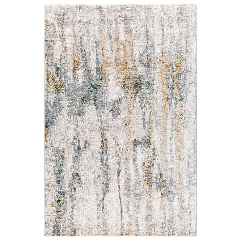 Image 7 Uttermost Ladoga 71506 5'x7'6" Light Beige and Blue Area Rug more views