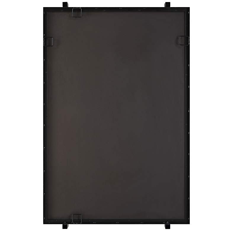 Image 6 Uttermost Ladonna 37 3/8" x 24 1/4" Black Mirror more views