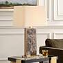 3_Uttermost Lafferty Emperador Dark Brown Marble Table Lamp more views