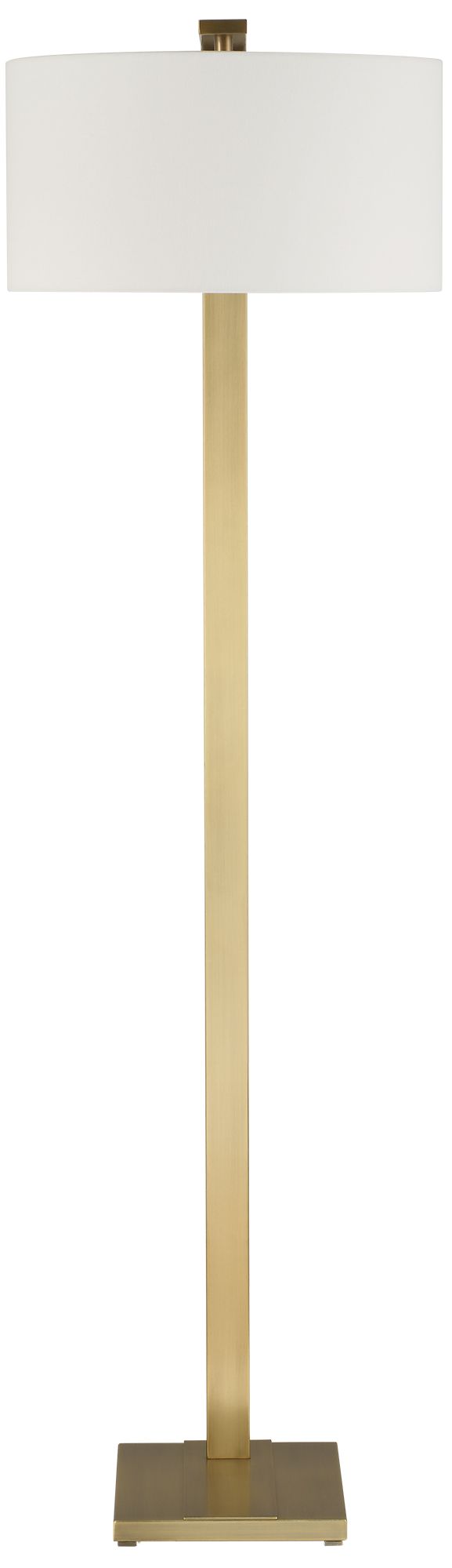 Image 3 Uttermost Laight 64 1/2" Brass Floor Lamp more views