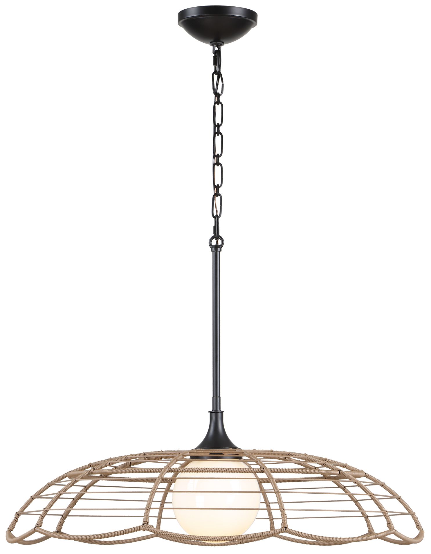 Image 3 Uttermost Lakeside 30" Wide Brown and Black 1-Light Indoor/Outdoor Pen more views