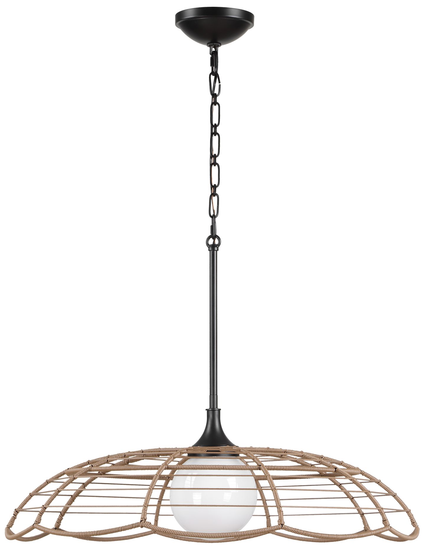 Image 4 Uttermost Lakeside 30" Wide Brown and Black 1-Light Indoor/Outdoor Pen more views