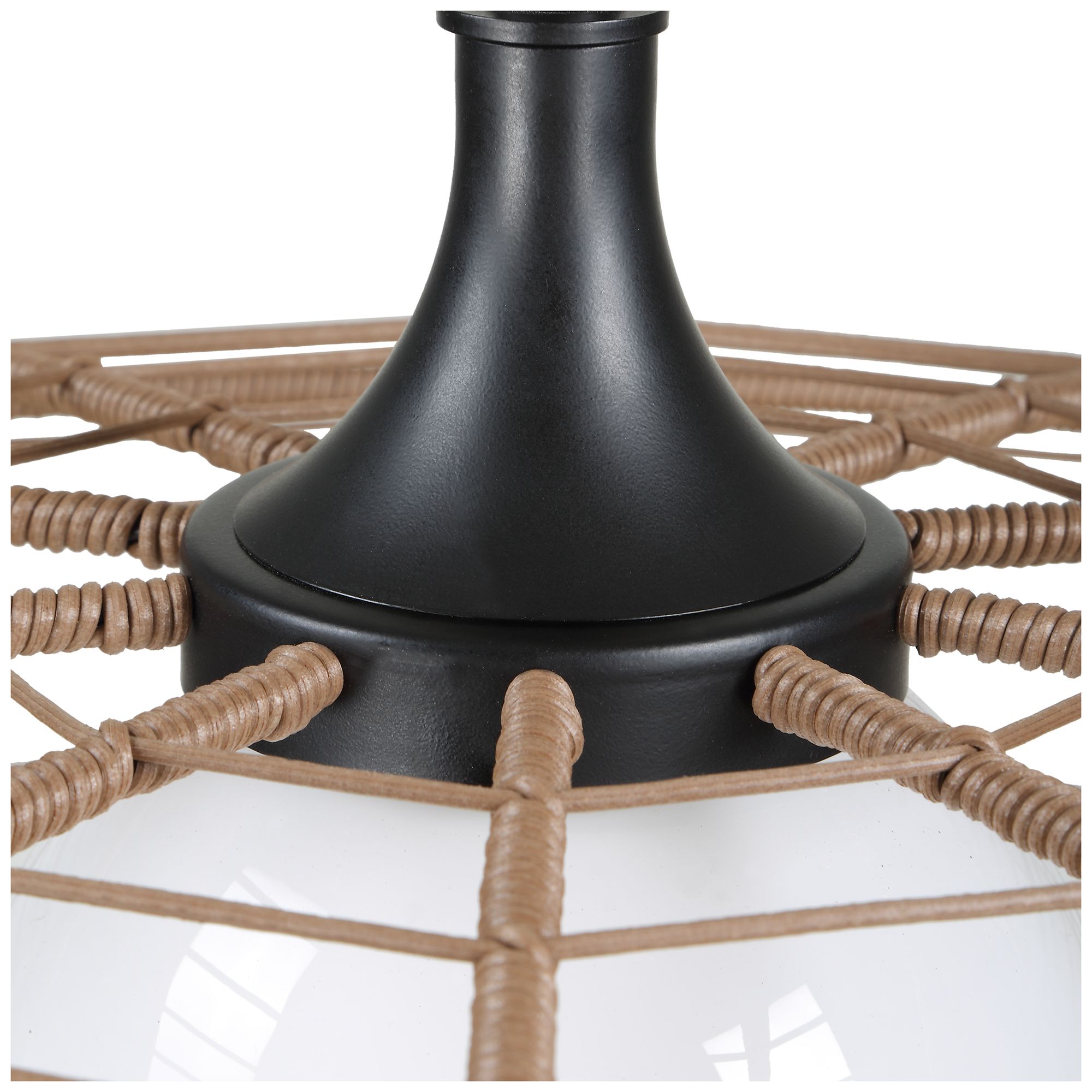 Uttermost Lakeside 30" Wide Brown and Black 1-Light Indoor/Outdoor Pen