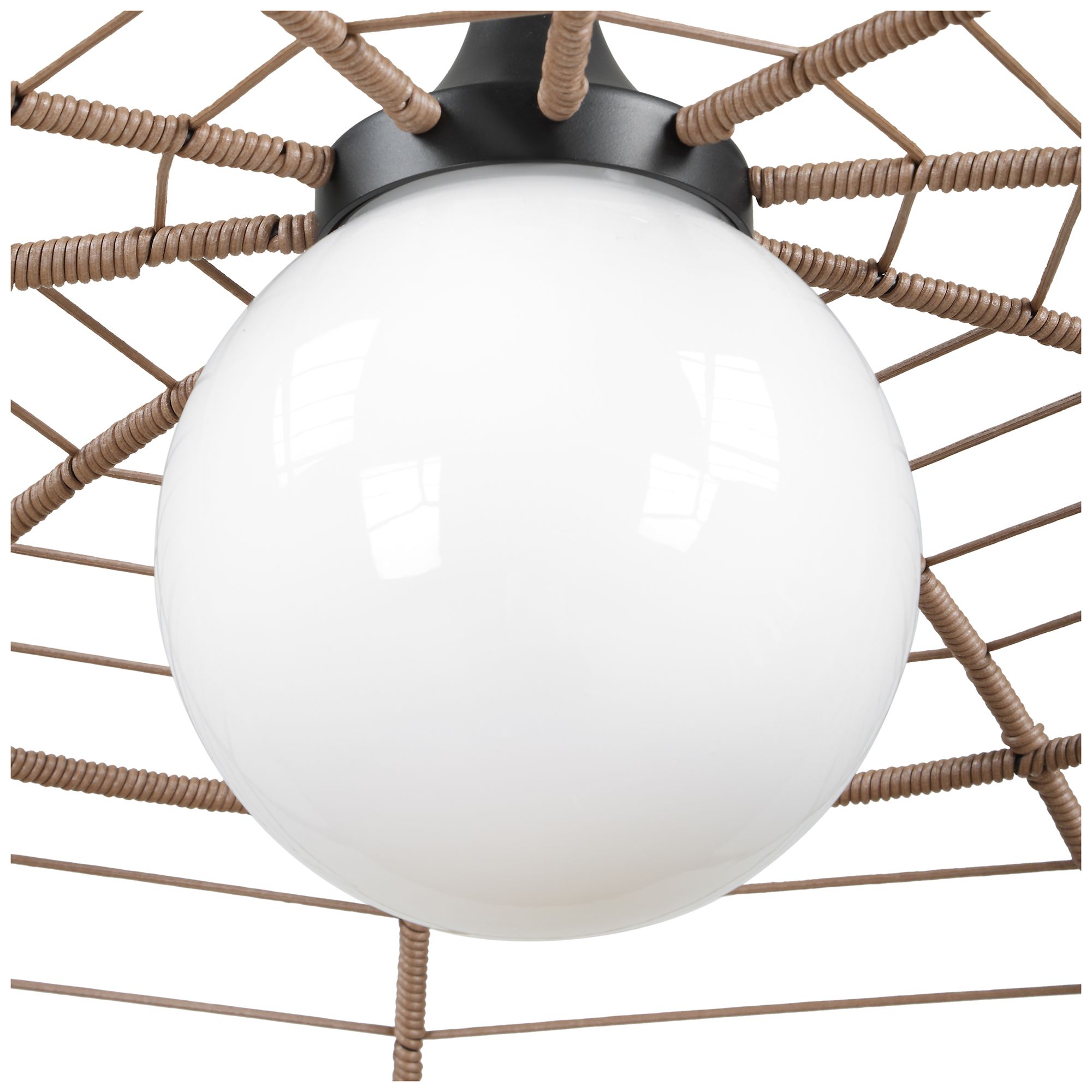 Uttermost Lakeside 30" Wide Brown Black 1-Light Indoor/Outdoor Pendant