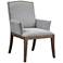 Uttermost Lantry Stony Gray Fabric Accent Chair