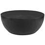 2_Uttermost Lark 40" Wide Deep Ebony Wood Coffee Table
