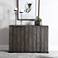 Uttermost Latham 46 1/2" Wide Gray Wash Console Table
