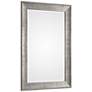 Uttermost Leiston 39 1/4" x 59 1/4" Silver Oversized Wall Mirror