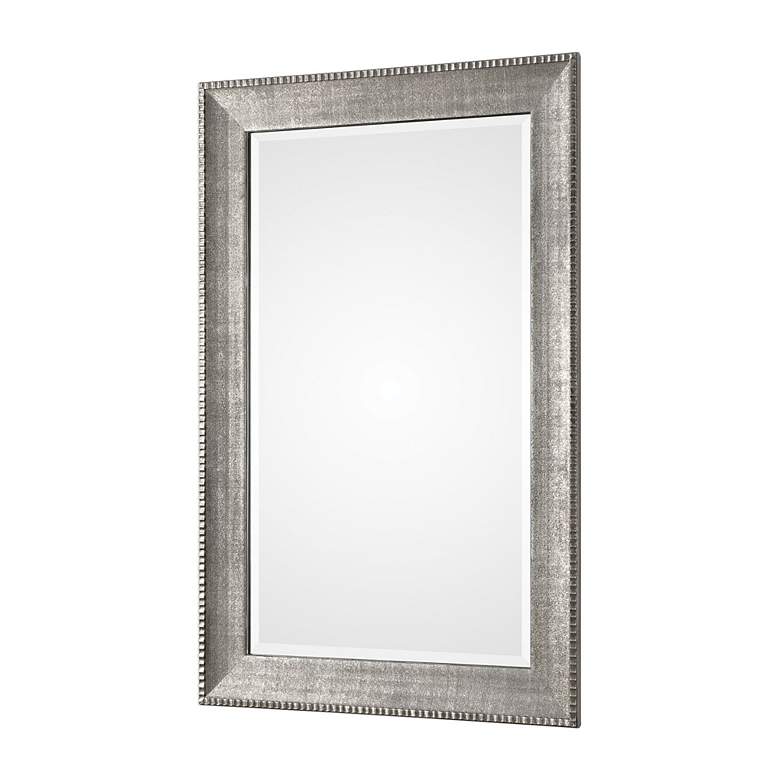 Image 3 Uttermost Leiston 39 1/4" x 59 1/4" Silver Oversized Wall Mirror more views