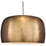 2_Uttermost Lemont 24" Wide 1 Lt Brass Pendant