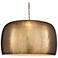 Uttermost Lemont 24" Wide 1 Lt Brass Pendant